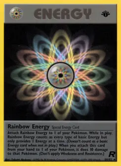 Pokémon-Karte Rainbow Energy 080/082