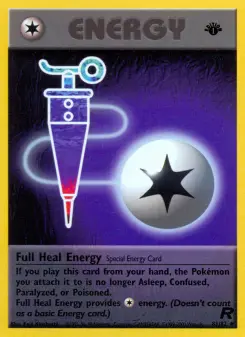 Pokémon-Karte Full Heal Energy 081/082
