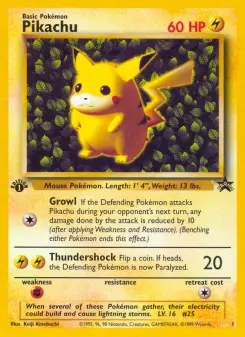 Pokémon-Karte Pikachu 001/053