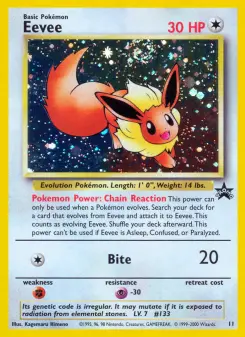 Pokémon-Karte Evoli 011/053