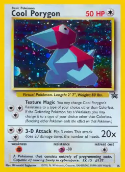 Pokémon-Karte Cool Porygon 015/053