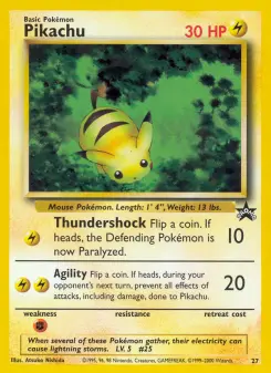 Pokémon-Karte Pikachu 027/053
