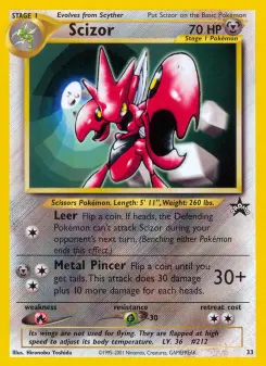 Pokémon-Karte Scherox 033/053
