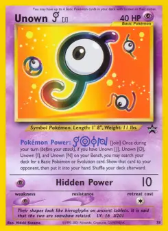 Pokémon-Karte Unown [J] 038/053