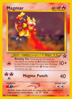 Pokémon-Karte Magmar 044/053