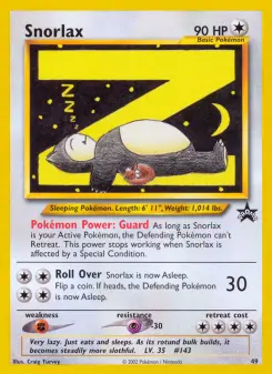 Pokémon-Karte Relaxo 049/053