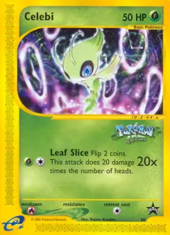 Pokémon-Karte Celebi 050/053