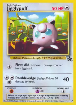 Pokémon-Karte Pummeluff 007/053