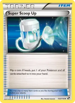 Pokémon-Karte Super Scoop Up 103/114