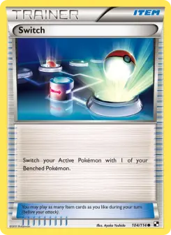 Pokémon-Karte Switch 104/114