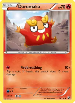 Pokémon-Karte Darumaka 023/114