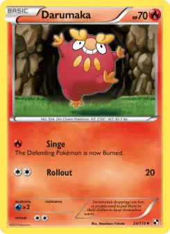 Pokémon-Karte Darumaka 024/114