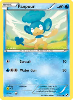 Pokémon-Karte Panpour 033/114
