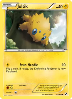 Pokémon-Karte Joltik 044/114