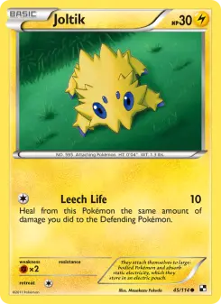 Pokémon-Karte Joltik 045/114