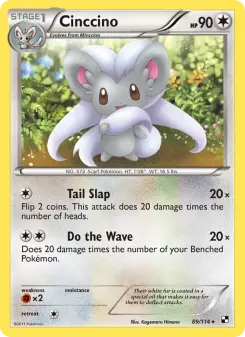 Pokémon-Karte Cinccino 089/114