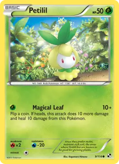 Pokémon-Karte Petilil 009/114