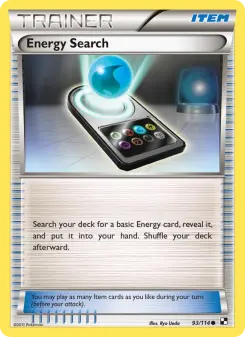Pokémon-Karte Energy Search 093/114