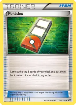 Pokémon-Karte Pokédex 098/114