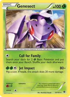 Pokémon-Karte Genesect 010/101