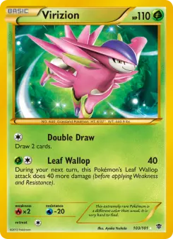Pokémon-Karte Virizion 103/101