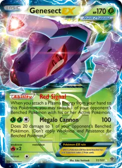 Pokémon-Karte Genesect-EX 011/101