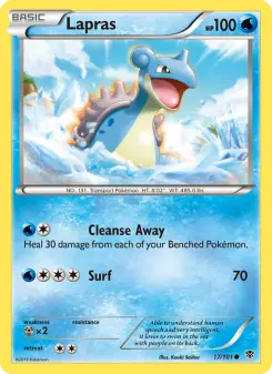 Pokémon-Karte Lapras 017/101