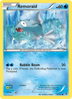 Pokémon-Karte Remoraid 018/101