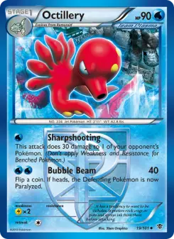 Pokémon-Karte Octillery 019/101