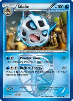 Pokémon-Karte Glalie 022/101