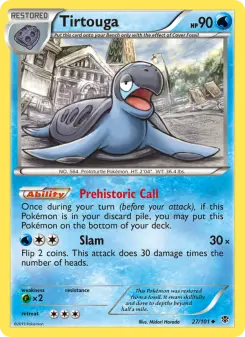 Pokémon-Karte Tirtouga 027/101