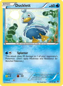 Pokémon-Karte Ducklett 029/101