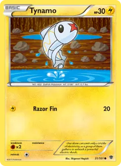 Pokémon-Karte Tynamo 031/101