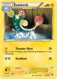 Pokémon-Karte Eelektrik 032/101