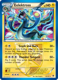 Pokémon-Karte Eelektross 033/101