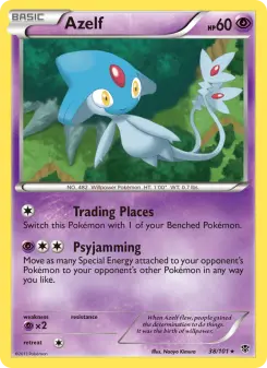 Pokémon-Karte Azelf 038/101