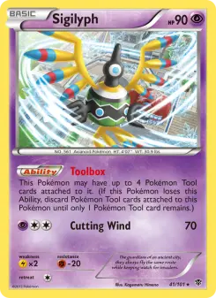 Pokémon-Karte Sigilyph 041/101