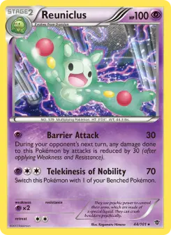 Pokémon-Karte Reuniclus 044/101