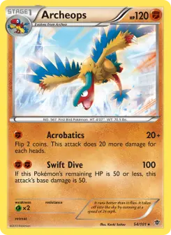 Pokémon-Karte Archeops 054/101