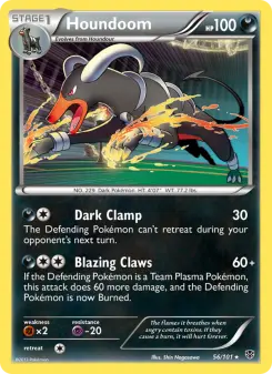 Pokémon-Karte Houndoom 056/101
