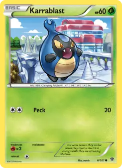 Pokémon-Karte Karrablast 006/101
