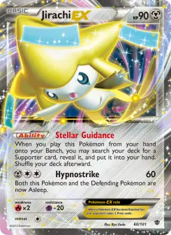 Pokémon-Karte Jirachi-EX 060/101