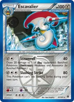 Pokémon-Karte Escavalier 061/101