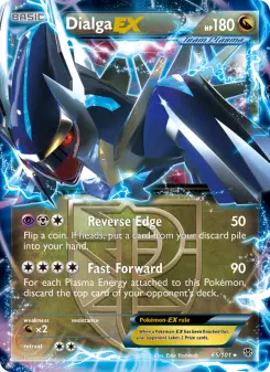 Pokémon-Karte Dialga-EX 065/101