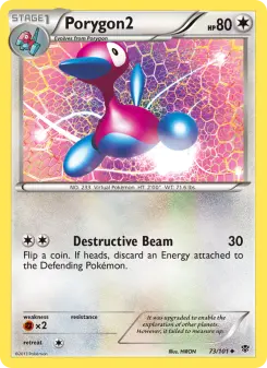 Pokémon-Karte Porygon2 073/101
