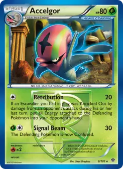 Pokémon-Karte Accelgor 008/101