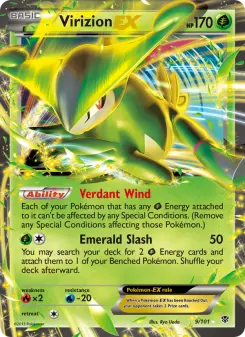 Pokémon-Karte Virizion-EX 009/101