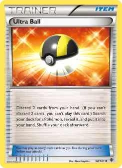 Pokémon-Karte Ultra Ball 090/101