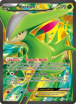 Pokémon-Karte Virizion-EX 096/101