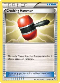 Pokémon-Karte Crushing Hammer 111/113